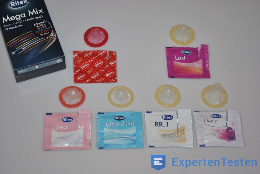 kondom Blasen mit