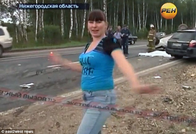 Drunk russian girl