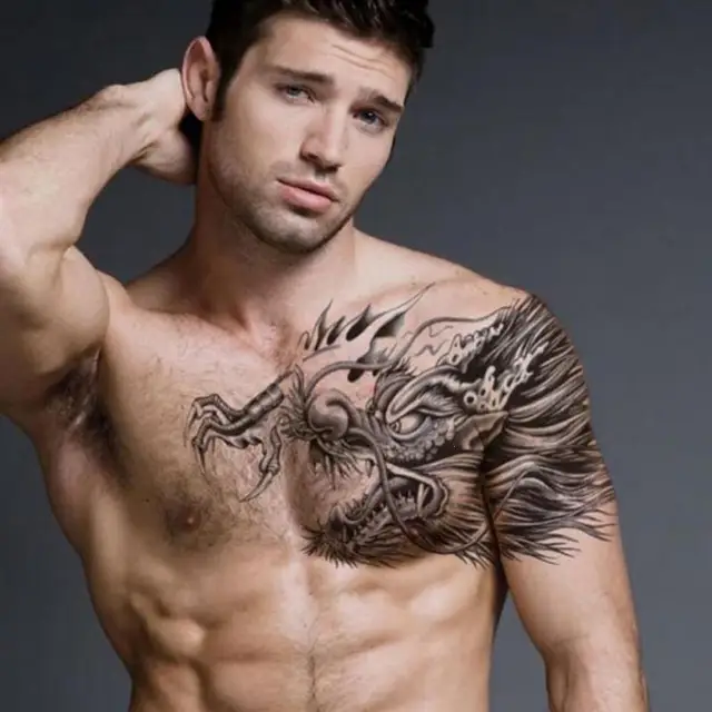tattooed guy Hot