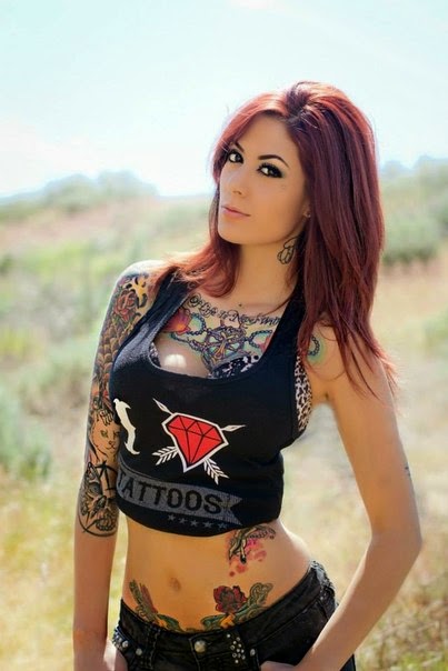 tattoo girl Hot