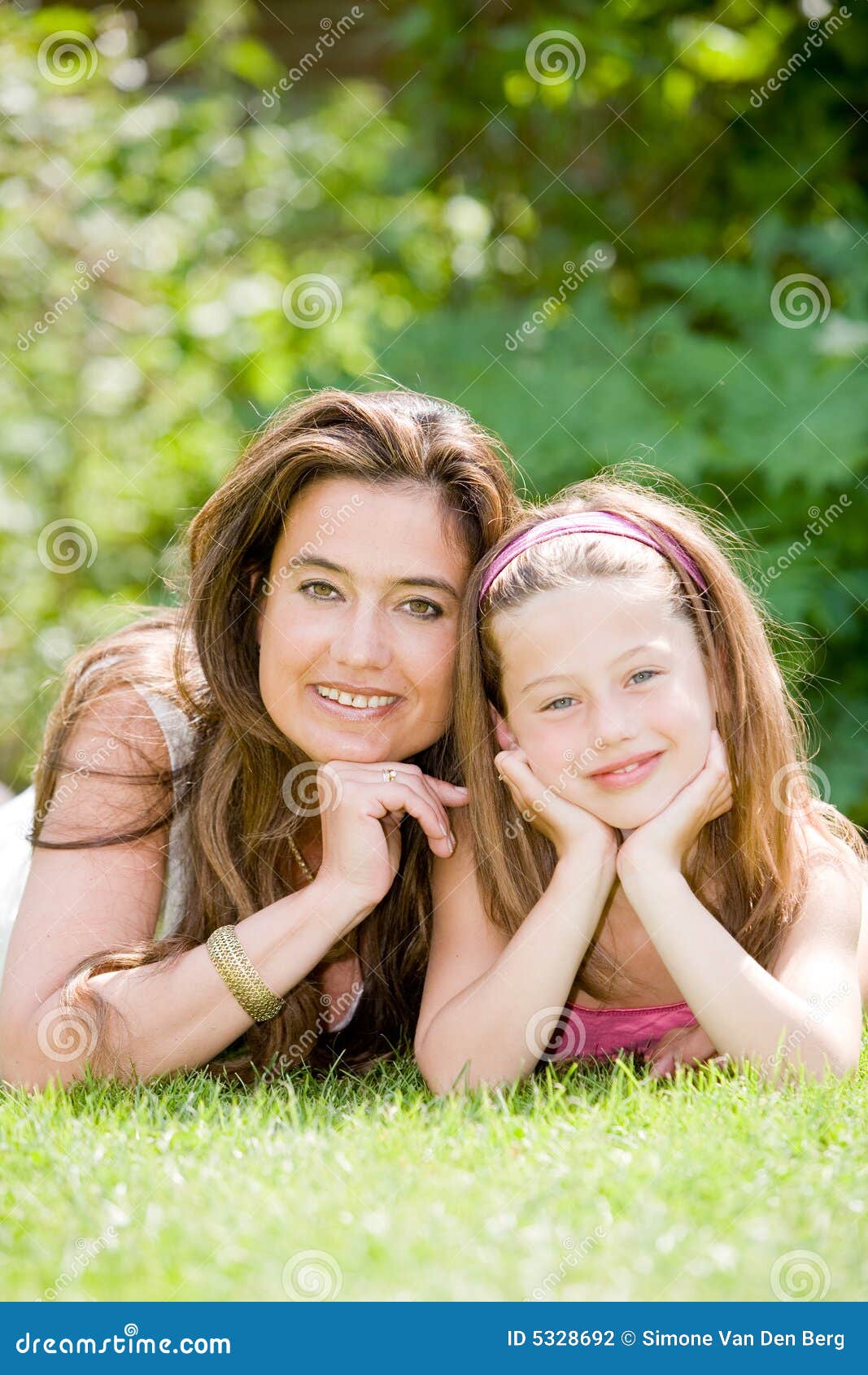 Mom and daughter