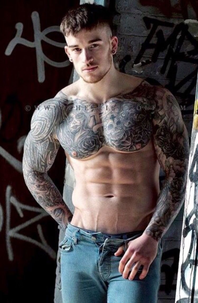 Hot tattooed guy