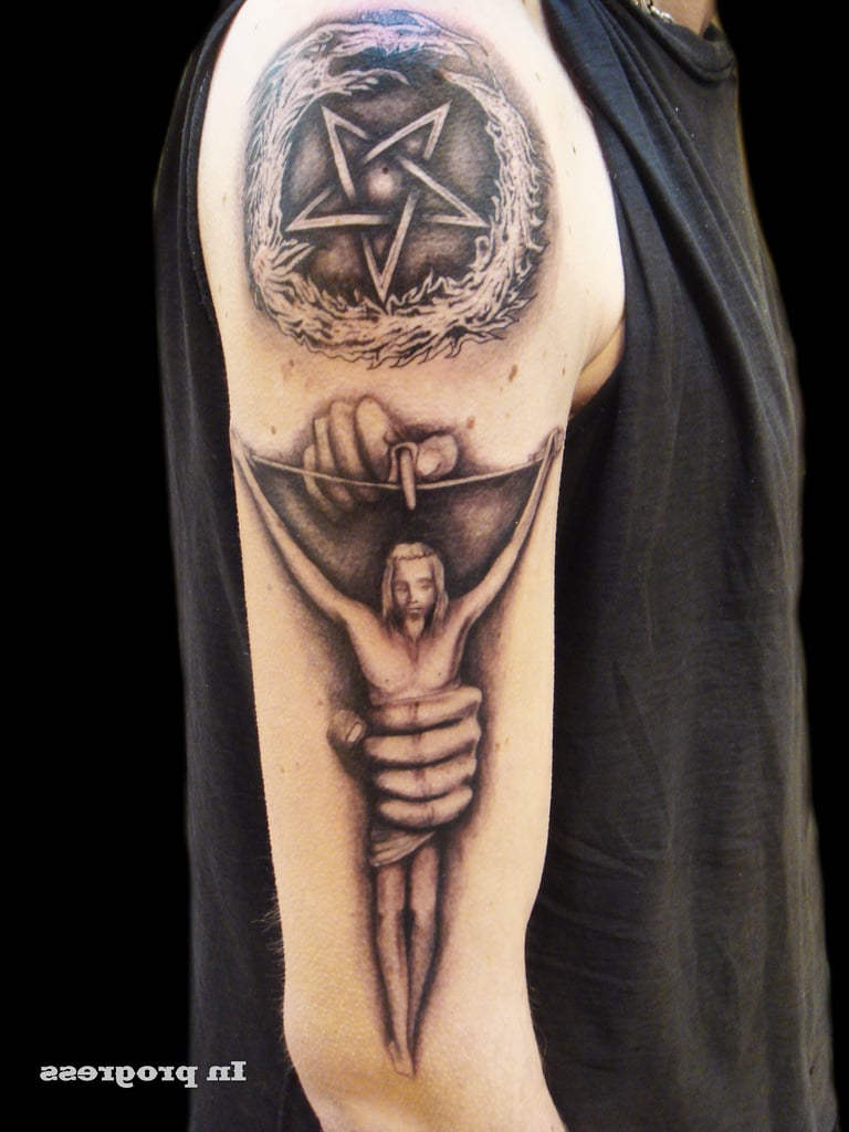 tattoo Pentagramm elemente