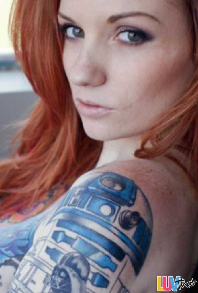 porn Redhead tattoo