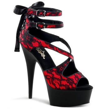 heels high Schwarz rote