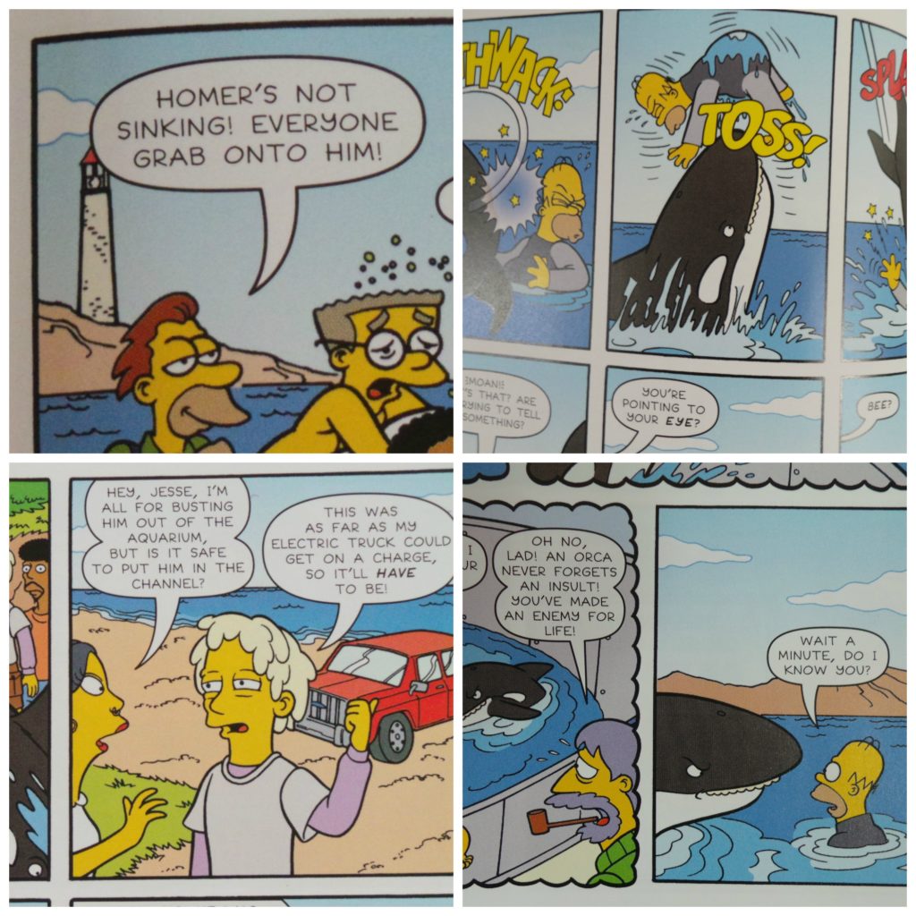 Simpsons incest comic