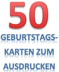 50 kostenlos zum Geburtstagskarten ausdrucken