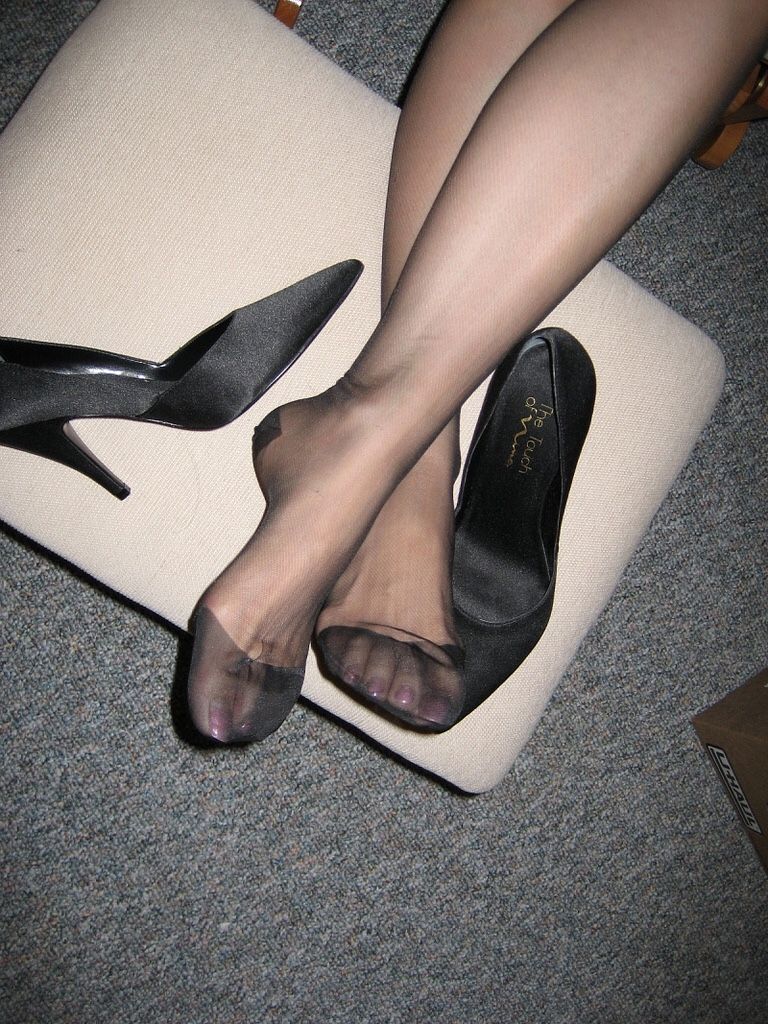 Cum in heels