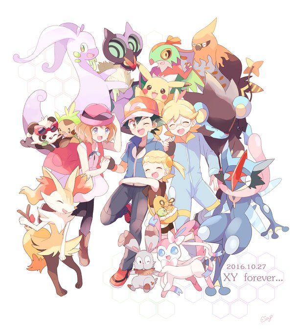 freundin Pokemon ash