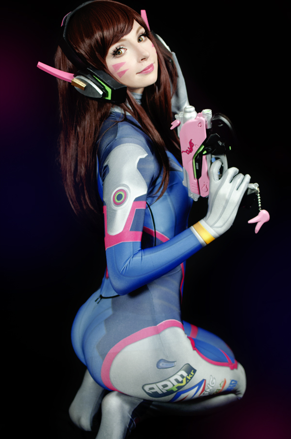 D.va sexy cosplay