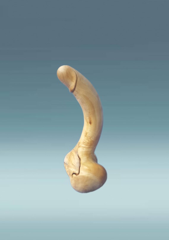 aus holz Dildo