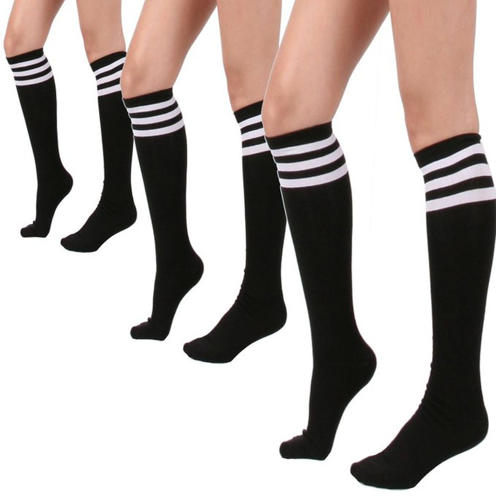 thigh tube socks high Retro